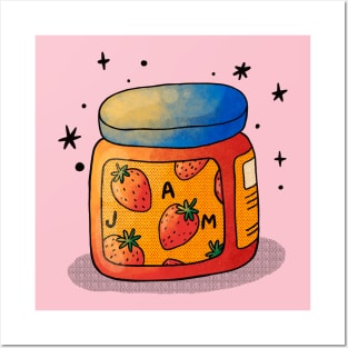 Strawberry Jam Posters and Art